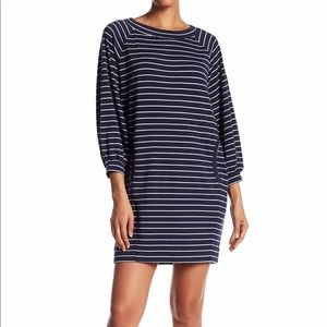 Stripped T-shirt Dress